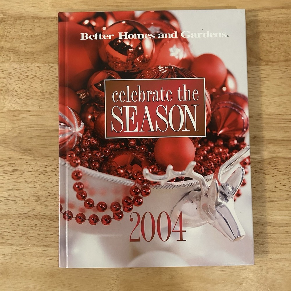 VTG Better Homes and Gardens Celebrate the Season 2004 Trad Wife Holiday Plan
